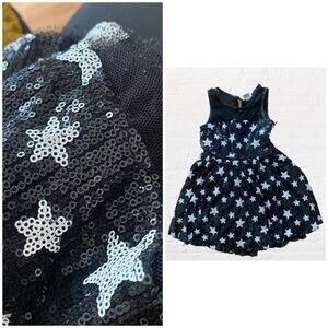 Harajuku Mini x Target girls star sequin dress